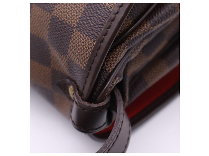 Borsa a tracolla Louis Vuitton Damier Saumur 30 Marrone Beige - vista 12