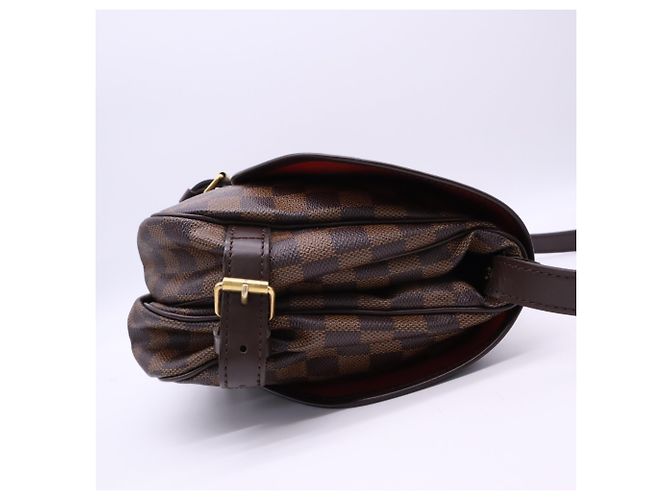 Borsa a tracolla Louis Vuitton Damier Saumur 30 Marrone Beige - vista 6