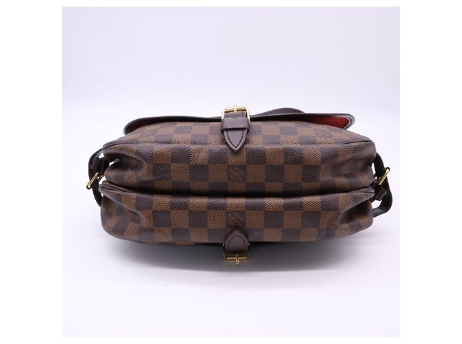 Borsa a tracolla Louis Vuitton Damier Saumur 30 Marrone Beige - vista 7