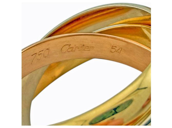 Anello Cartier Trinity in oro 18K D'oro - vista 7