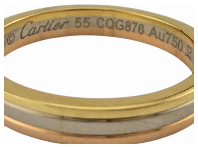 Fede nuziale Cartier Vendôme Louis D'oro - vista 7