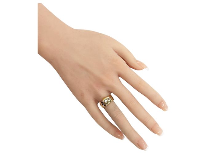 Cartier Drei-Farben Diamantbandring Golden - Ansicht 2