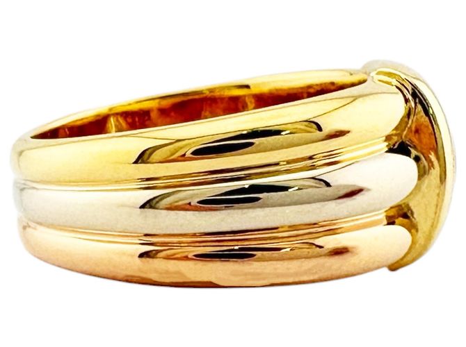 Cartier Drei-Farben Diamantbandring Golden - Ansicht 6