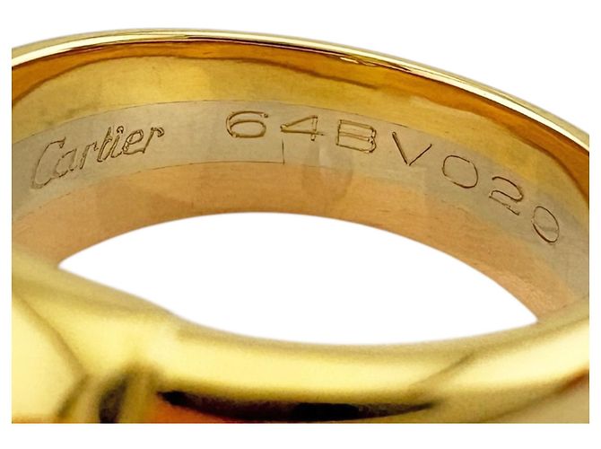 Cartier Drei-Farben Diamantbandring Golden - Ansicht 7