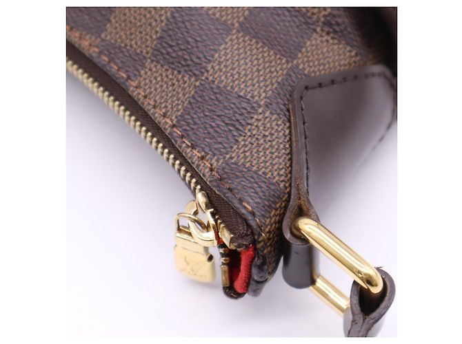 Louis Vuitton Damier Bloomsbury PM Schultertasche Braun Beige - Ansicht 12