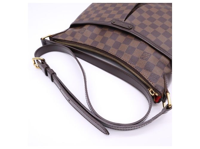 Louis Vuitton Damier Bloomsbury PM Schultertasche Braun Beige - Ansicht 9