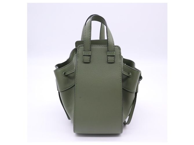Bolsa Loewe Hammock Mini Drawstring Verde - vista 2