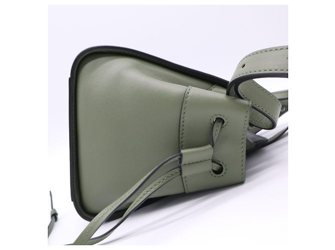 Bolsa Loewe Hammock Mini Drawstring Verde - vista 6