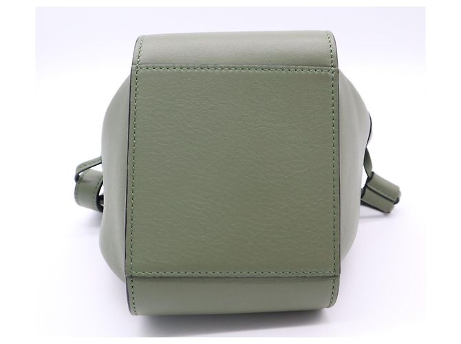 Bolsa Loewe Hammock Mini Drawstring Verde - vista 7