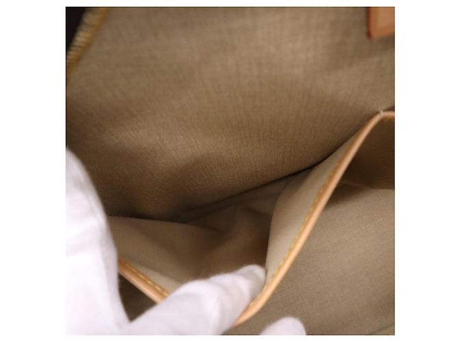 Louis Vuitton Monogram Deauville Handtasche Braun Beige - Ansicht 15