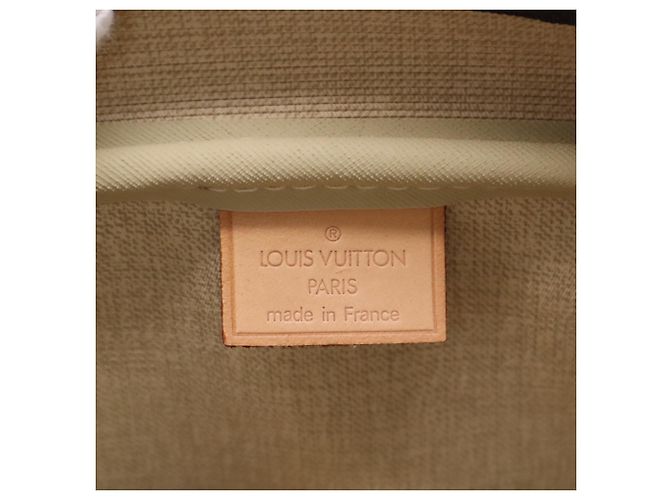 Louis Vuitton Monogram Deauville Handtasche Braun Beige - Ansicht 17
