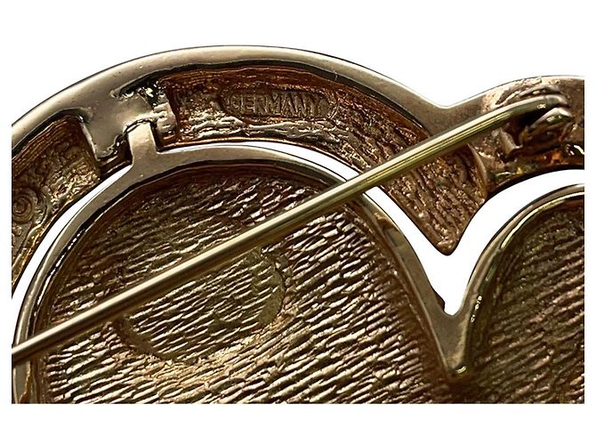 Christian Dior Strass-Brosche Schwarz Rot - Ansicht 11