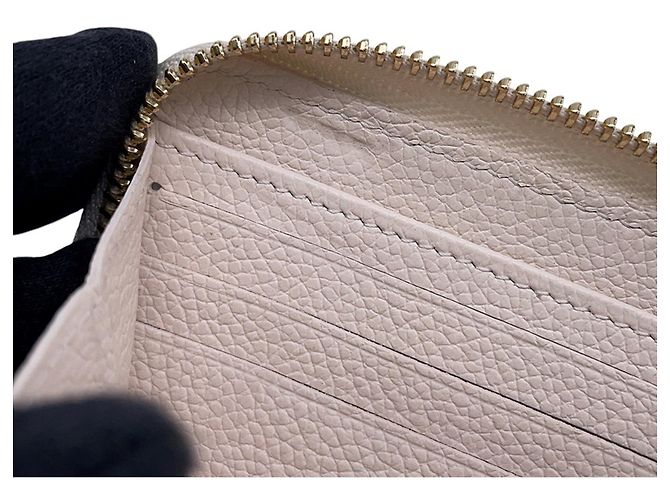 Portafoglio lungo Louis Vuitton Monogram Empreinte D'oro - vista 7