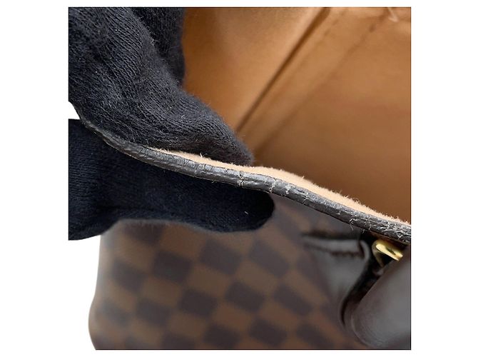 Louis Vuitton Damier Ebene Kensington Tote Bag Braun - Ansicht 10