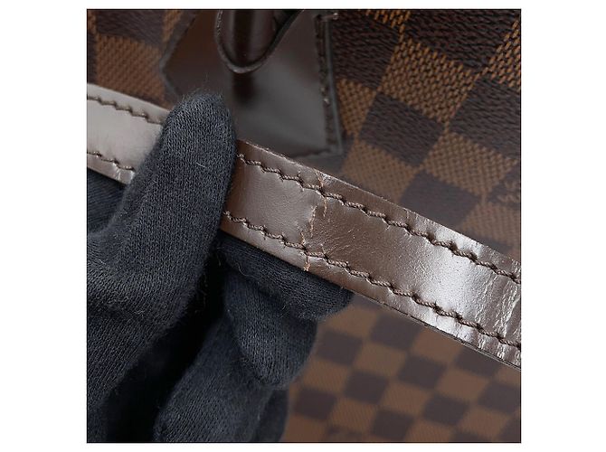 Louis Vuitton Damier Ebene Kensington Tote Bag Braun - Ansicht 15