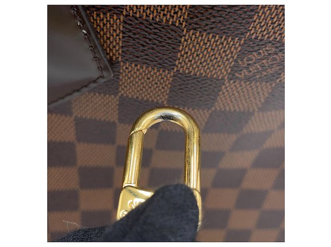 Louis Vuitton Damier Ebene Kensington Tote Bag Braun - Ansicht 16