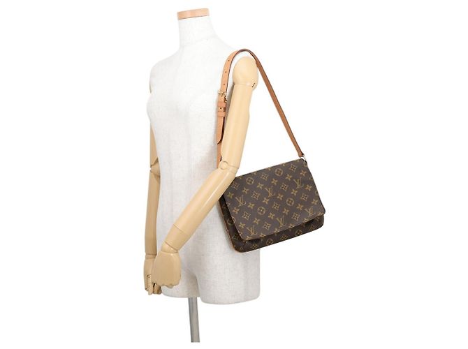 Louis Vuitton Monogram Musette Tango Short Shoulder Bag Marrone - vista 4