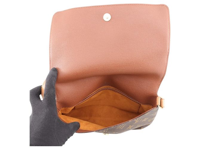 Louis Vuitton Monogram Musette Tango Short Shoulder Bag Marrone - vista 5