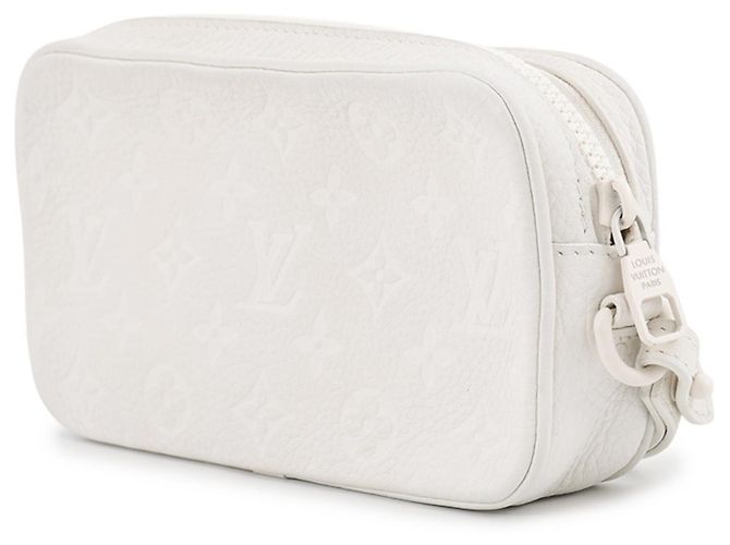 Louis Vuitton Monogram Empreinte Pochette Volga Blanc - vue 2