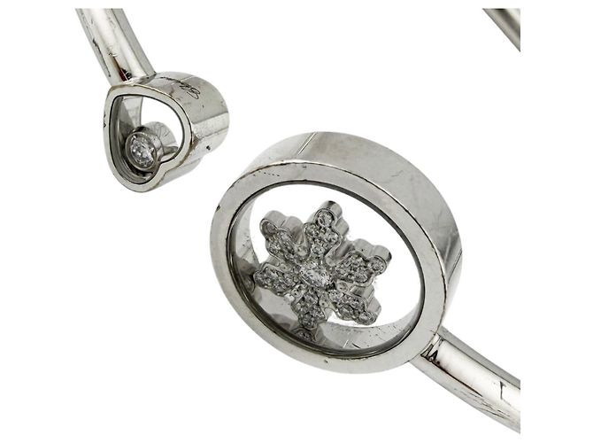 Bracciale Chopard Happy Snowflake D'oro - vista 10