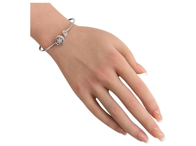 Bracciale Chopard Happy Snowflake D'oro - vista 2
