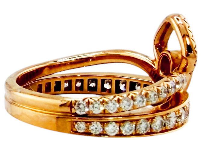 Anello Chaumet Josephine Eclat Floral D'oro - vista 6