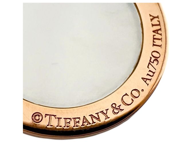 Autre Marque Collar Tiffany & Co. T Circle Dorado - vista 5