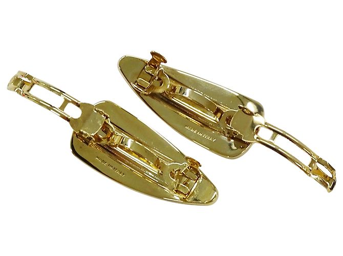 Pinza para el pelo dorada Miu Miu Dorado - vista 5