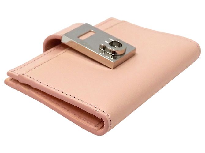 Tarjetero de piel rosa Salvatore Ferragamo - vista 3