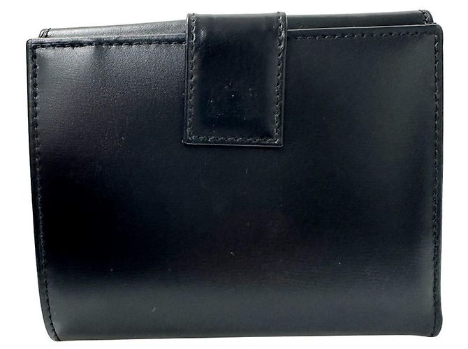 Salvatore Ferragamo Vara Bi-Fold Ledergeldbörse Schwarz - Ansicht 2