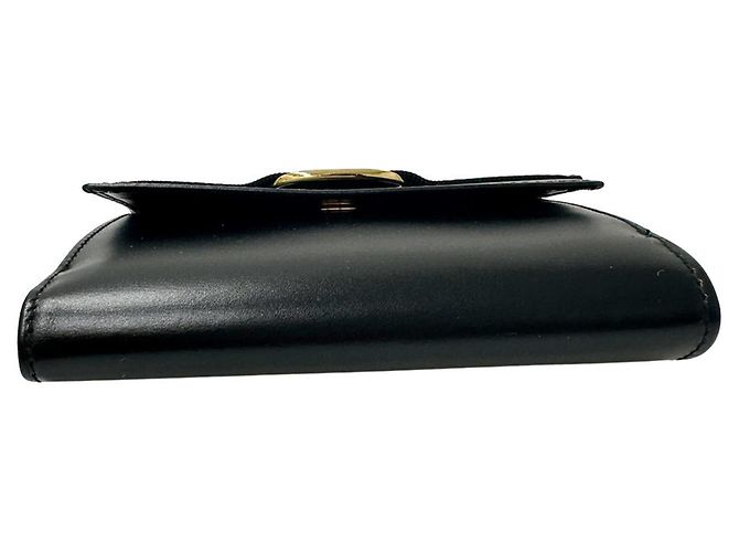 Salvatore Ferragamo Vara Bi-Fold Ledergeldbörse Schwarz - Ansicht 3