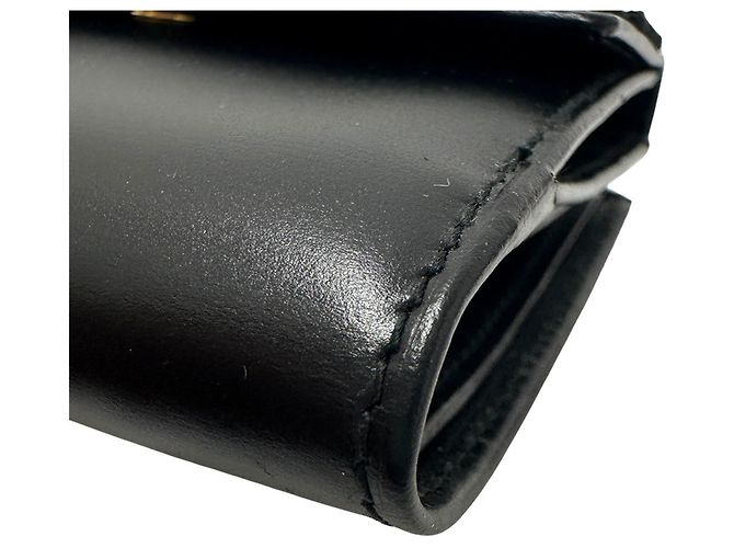 Salvatore Ferragamo Vara Bi-Fold Ledergeldbörse Schwarz - Ansicht 5