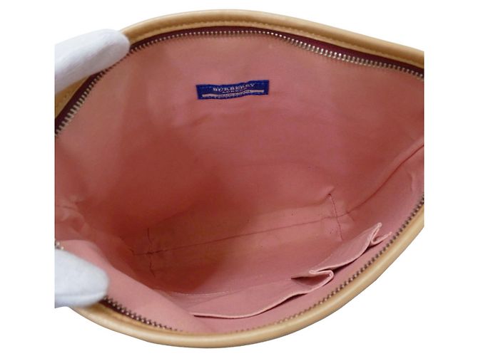 Borsa in nylon Burberry Blue Label Beige Porpora - vista 5