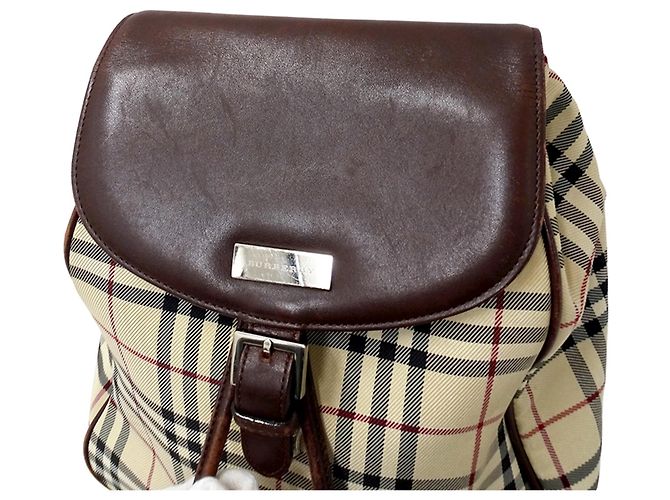 Zaino Mini Burberry Marrone - vista 10