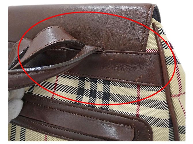 Zaino Mini Burberry Marrone - vista 13
