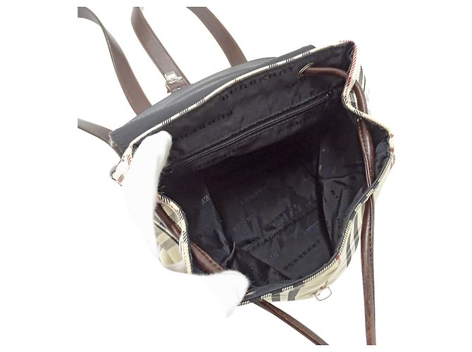 Zaino Mini Burberry Marrone - vista 5