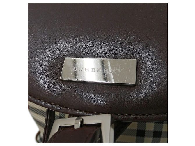 Zaino Mini Burberry Marrone - vista 6