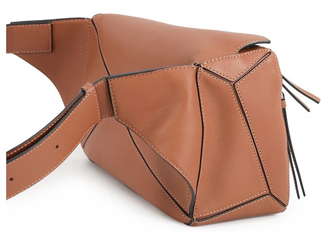 Sac à main Loewe Puzzle Bum Small Marron - vue 3