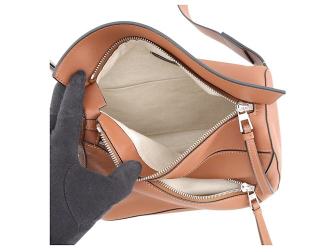 Sac à main Loewe Puzzle Bum Small Marron - vue 6