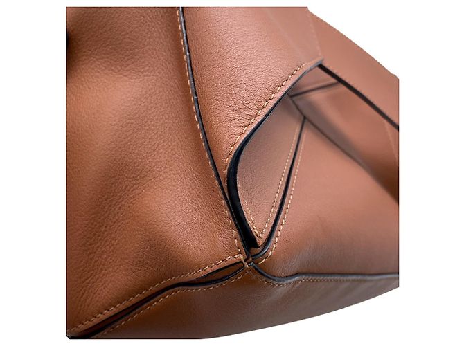 Sac à main Loewe Puzzle Bum Small Marron - vue 7