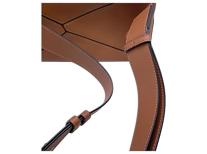 Sac à main Loewe Puzzle Bum Small Marron - vue 9