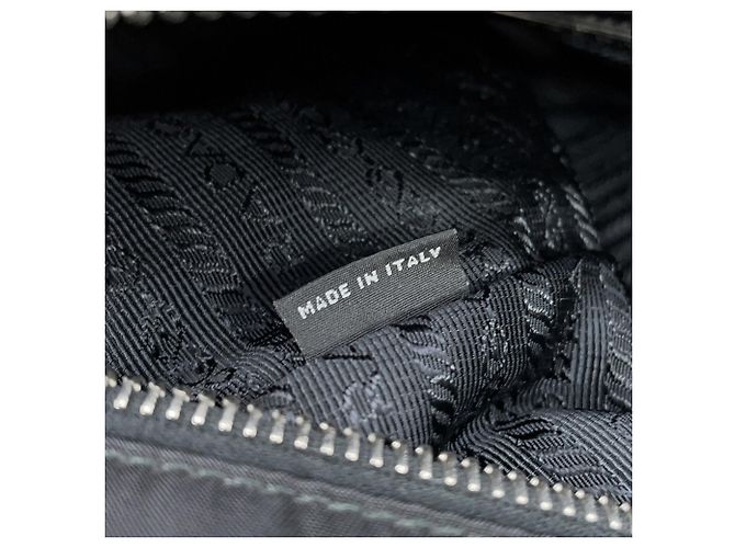 Prada Triangle Tote Bag Schwarz - Ansicht 16