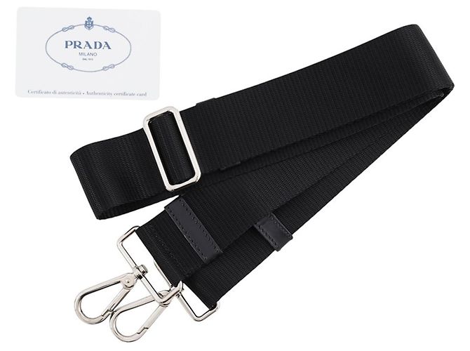 Prada Triangle Tote Bag Schwarz - Ansicht 17