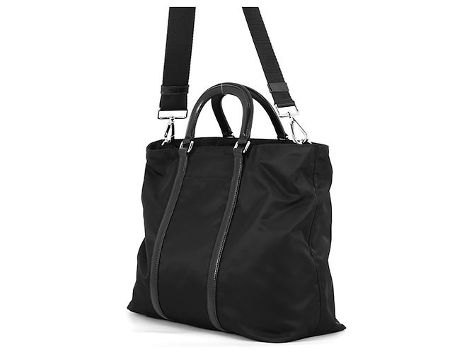 Prada Triangle Tote Bag Schwarz - Ansicht 2