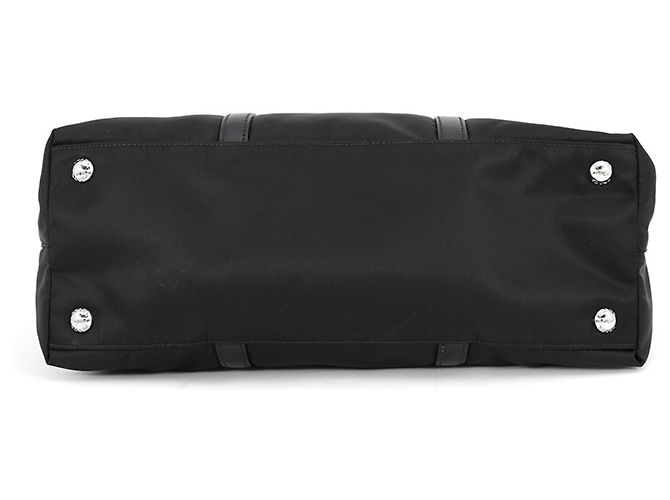 Prada Triangle Tote Bag Schwarz - Ansicht 3