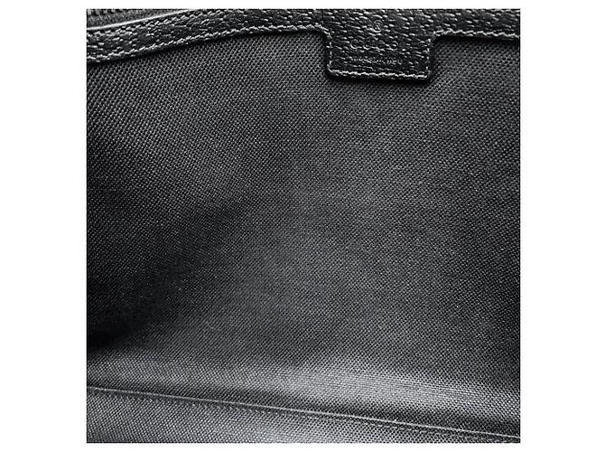 Borsa a tracolla Gucci Jumbo GG Canvas Nero - vista 10