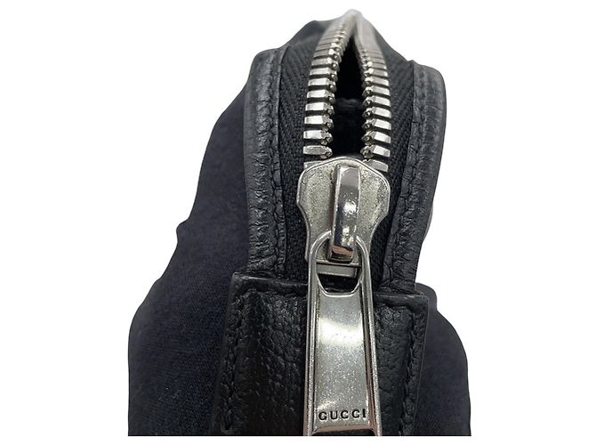 Borsa a tracolla Gucci Jumbo GG Canvas Nero - vista 11