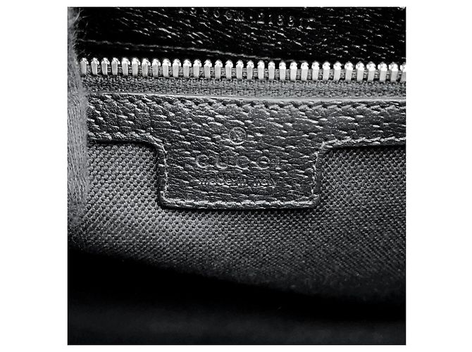 Borsa a tracolla Gucci Jumbo GG Canvas Nero - vista 14