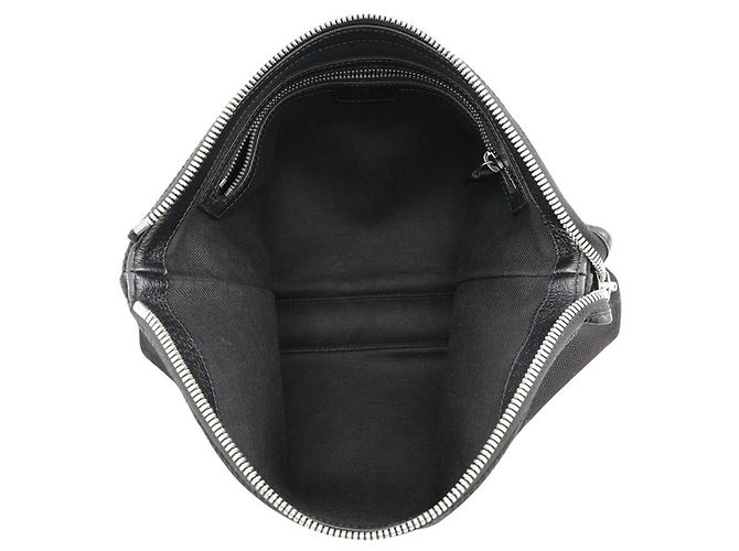 Borsa a tracolla Gucci Jumbo GG Canvas Nero - vista 6