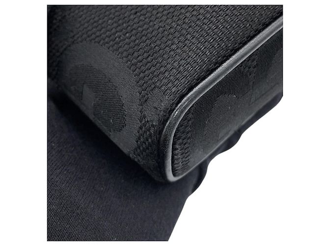 Borsa a tracolla Gucci Jumbo GG Canvas Nero - vista 7